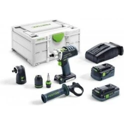 Festool 576462 Cordless Drill DRC 18/4 5,2/4,0 I-Set-SCA QUADRIVE