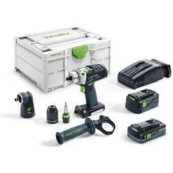 Festool 576471 Cordless Percussion Drill PDC 18/4 5,2/4,0 I-Set-SCA QUADRIVE