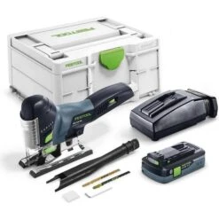 Festool 576526 Cordless Pendulum Jigsaw PSC 420 HPC 4,0 EBI-Plus CARVEX