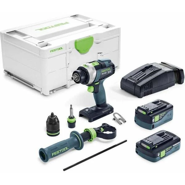 Festool 576773 Cordless Percussion Drill TPC 18/4 5,2/4,0 I-Plus QUADRIVE 3 Festool 576773 Cordless Percussion Drill TPC 18/4 5,2/4,0 I-Plus QUADRIVE