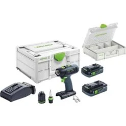 Festool 577434 T 18 3 HPC 4,0 I-Plus Cordless Brushless Drill Organizer Edition GB