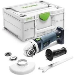 Festool AGC 18-125 18V Brushless Angle Grinder Body & Case