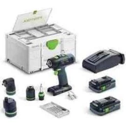 Festool Akku Bore-/skruemaskine T 18 3 HPC 4,0 I-Set