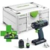 Festool T18 3 Cordless Drill With Free 4.0Ah Battery 2 Festool T18 3 Cordless Drill With Free 4.0Ah Battery -Festool Festool T18 3 Cordless Drill with Free 4.0Ah Battery
