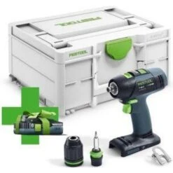 Festool T18 3 Cordless Drill With Free 4.0Ah Battery