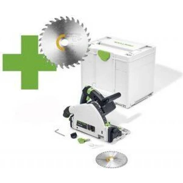Festool TS55 FEBQ-Plus 110v Circular Plunge Cut Saw In Systainer 57703 3 Festool TS55 FEBQ-Plus 110v Circular Plunge Cut Saw In Systainer 57703